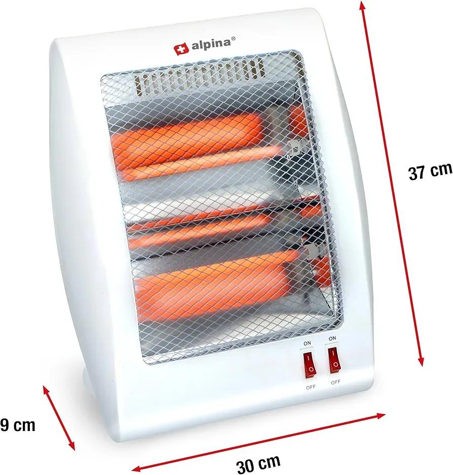 HS-312 800W Quartz Electric Room Heater